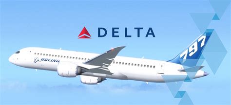 Delta quiere ser la primera en tener el futurista B797 Aviación 21