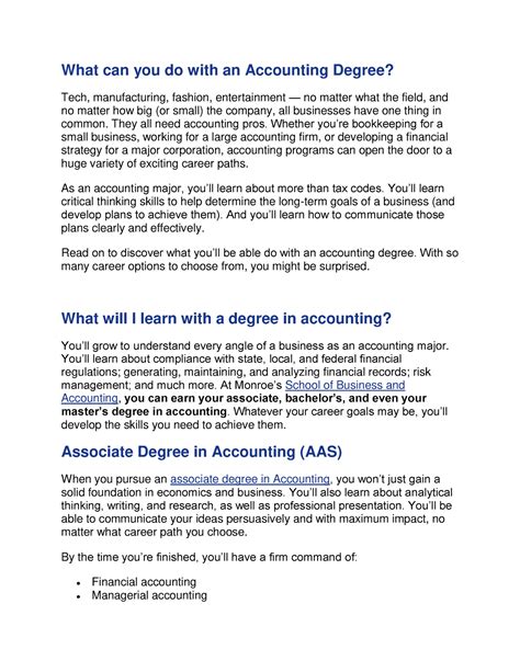 What Can You Do With An Accounting Degree They All Need Accounting