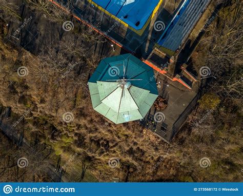 Aerial View of Highbridge Water Tower during a Sunny Morning in New ...