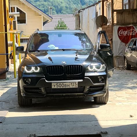 Фары рест в дорест — BMW X5 (E70), 3 л, 2007 года | стайлинг | DRIVE2