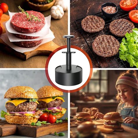 Pisol Hamburger Press Burger Press Patty Maker For Stuffed Burgers