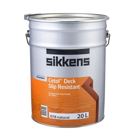 Sikkens Cetol Deck Slip Resistant 20l Pine Timber Finish Bunnings