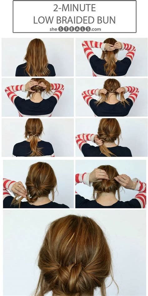 How To Put Hair In A Bun With One Hand At Julia Smith Blog