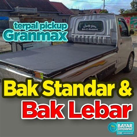 Jual Cover Tutup Mobil Terpal Bak Pick Up Grand Max Granmax Pickup Gran