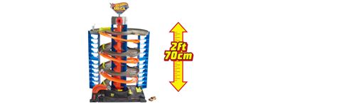 Hot Wheels City Zestaw Zakr Cony Megagara Gtt Ceny I Opinie Ceneo Pl