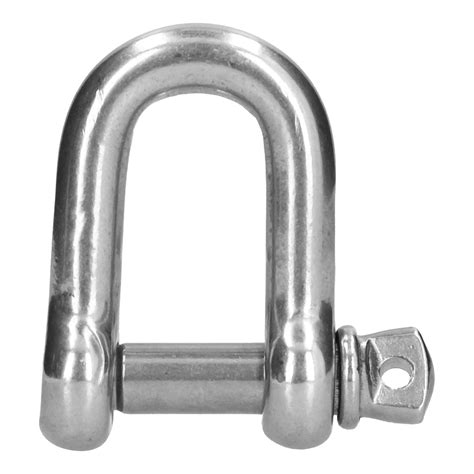 D Ring Anchor Shackle 304 Stainless Steel Screw Pin Chain Connector Marine Land Lifting Tool1pc