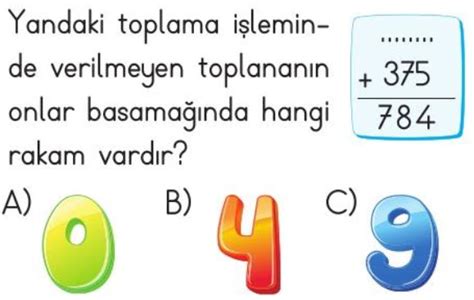 Verilmeyen Toplanan Bulma Test Z S N F Matematik Testleri