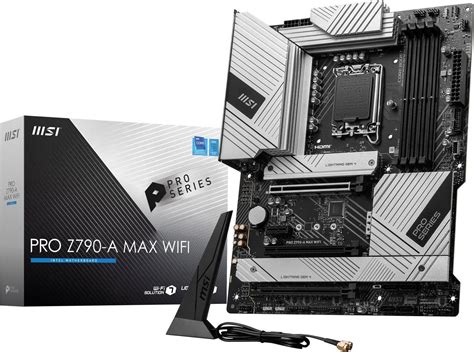 Msi Pro Z A Max Wifi Lga Atx Motherboard Newegg