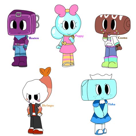 Dandys World Characters In My Art Style 24 By Katiethebearhusky174 On