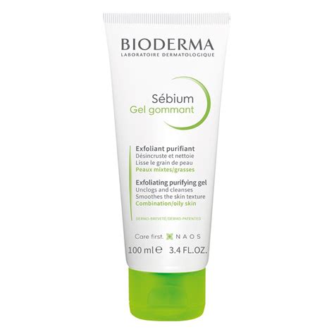 Bioderma S Bium Gel Exfoliante Para Pieles Mixtas O Grasas Ml