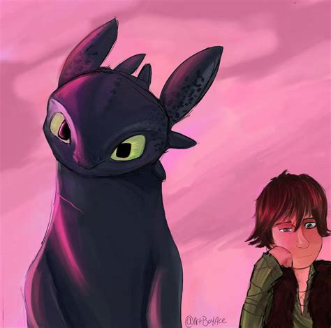 Toothless And Hiccup By Artboyace On Deviantart