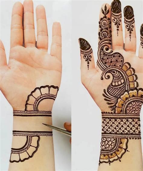 Simple And Easy Arabic Mehndi Designs For Weddings