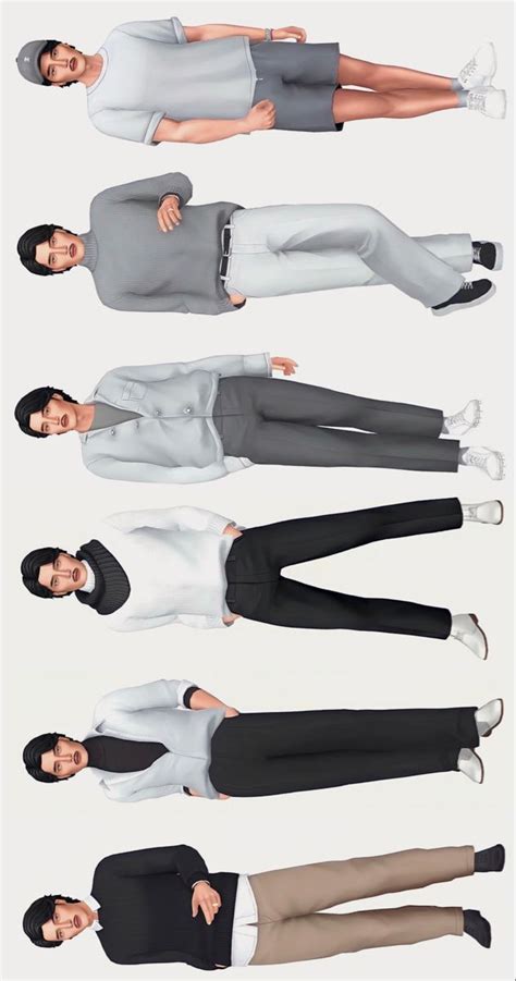 Pin Em Sims 4 Cc The Sims 4 Roupas Roupas Sims Roupas Para Homems