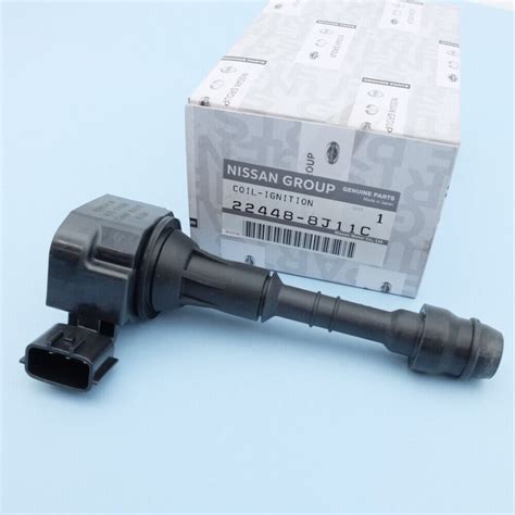 Genuine OEM Nissan Ignition Coil 22448-8J11C 224488J11C | OEM | Matte ...