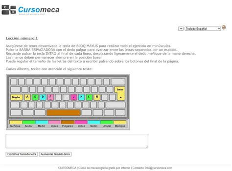 Aprender mecanografía Programas para escribir más rápido