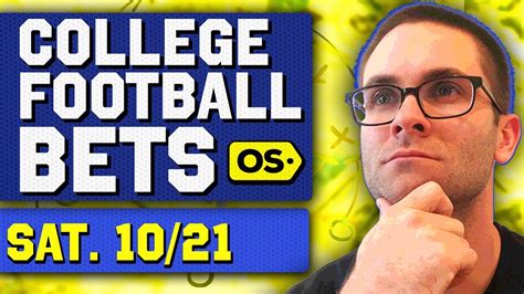 College Football Picks Week 8 Saturday 10 21 Cfb Bets And Predictions