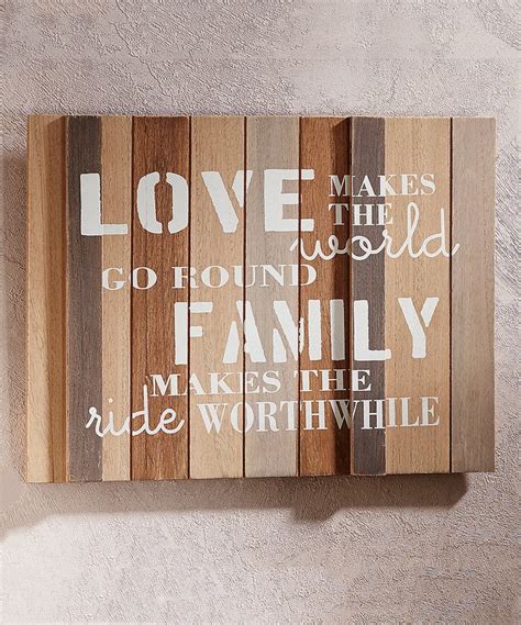 'Love & Family' Wall Art | Family wall art, Wall art, Wall plaques