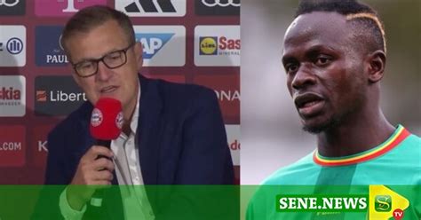 Incident Entre Sadio Man Et Leroy San Le Bayern Munich R Pond Aux