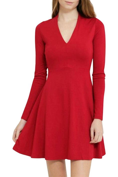 Red Skater Dress Red Skater Dress Dresses Skater Style Dress