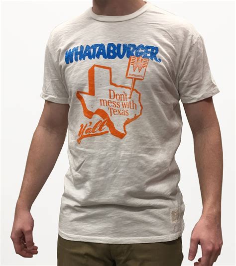 Whataburger Dont Mess With Texas Retro Brand Tee Retro Brand