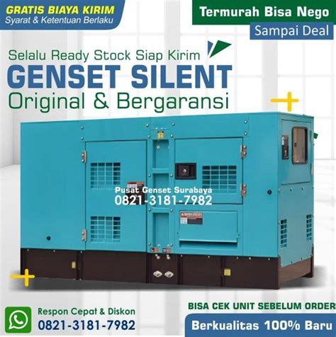 Jual Genset Murah Cummins Kva Stamford Jual Genset Surabaya