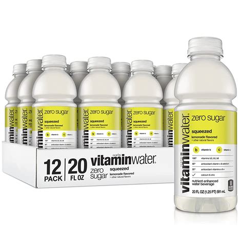 Amazon Vitaminwater Electrolyte Enhanced Water W Vitamins Zero