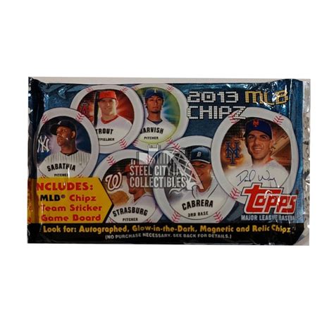 Topps Mlb Chipz Baseball Pack Steel City Collectibles