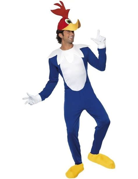 Adult Official Woody Woodpecker Costume Woody Woodpecker Funny