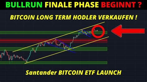 BITCOIN BULLRUN FINALE PHASE BEGINNT BTC LONG TERM HOLDER VERKAUFEN