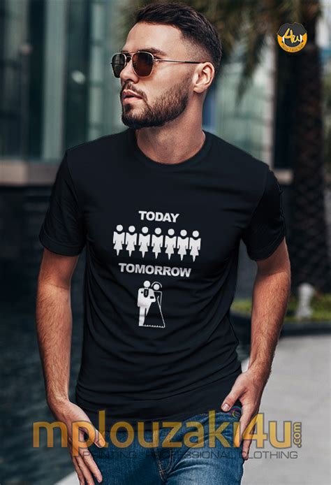 Today tomorrow | μπλουζάκι με εκτύπωση στάμπας