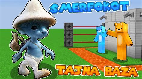 SMURF CAT Vs TAJNA BAZA W MINECRAFT YouTube