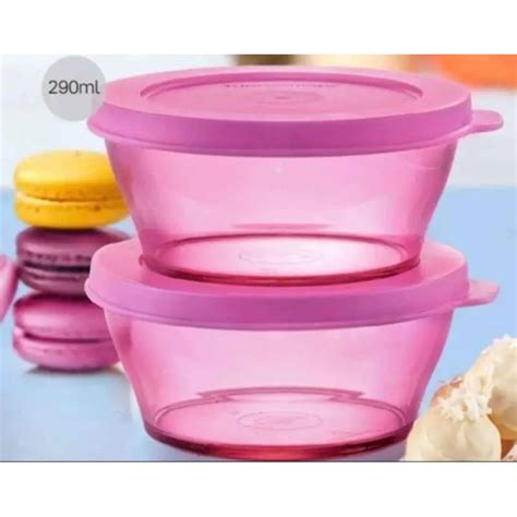 Tupperware Clear Bowl Set Pcs Shopee Malaysia