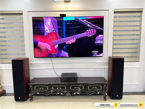 Lắp đặt dàn nghe nhạc JBL hơn 75tr cho anh Thành tại Hà Nội JBL Studio