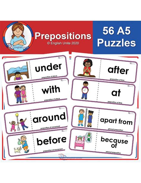 English Unite Puzzles Prepositions