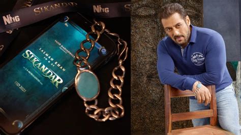 Sikandar Glimpse Of Salman Khans Iconic Bracelet From Set Sends Fans