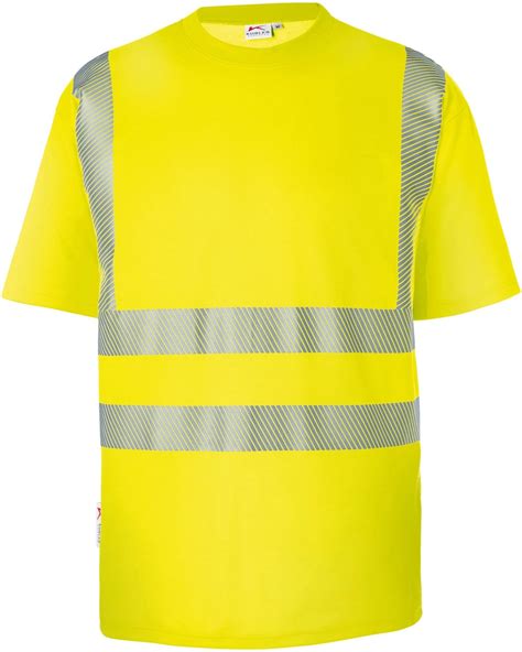 K Bler Workwear Warnschutz T Shirt Reflectiq Psa Warngelb Gr L