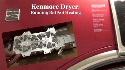 How To Install Heating Element Kenmore Dryer