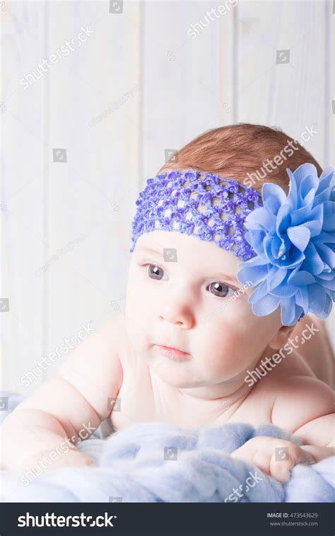 Naked Baby Girl Lying On Soft Stock Photo Shutterstock