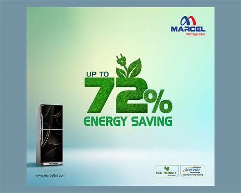 75% Energy Saving Fridge press Ad on Behance