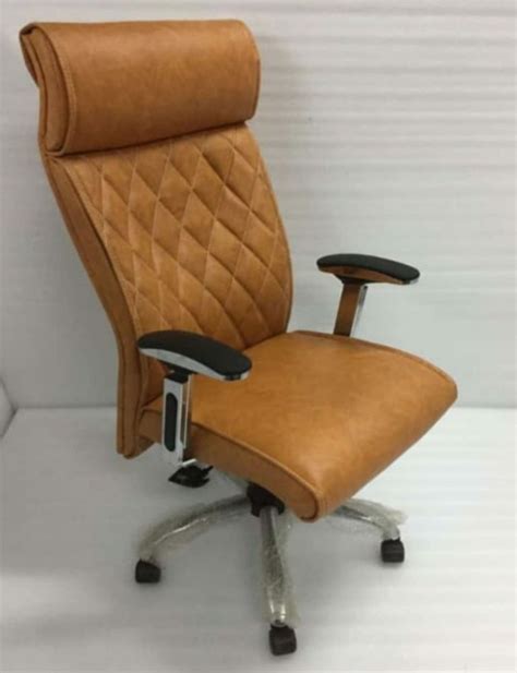 High Back Leather Boss Chair For Office Fixed Arm At Rs 18000 In Mumbai