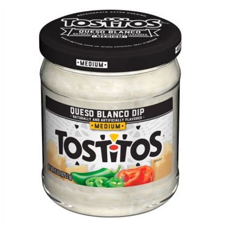 Tostitos Medium Queso Blanco Dip, 15 oz - Fry’s Food Stores