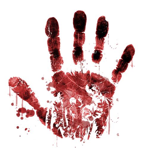 Blood Png Image Bloody Handprint Transparent Background Free Sexiz Pix