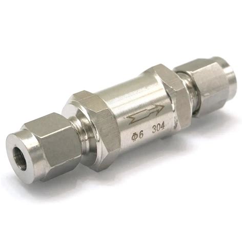 Combined Modular Check Valve Stainless Steel Grinding One Way Separate