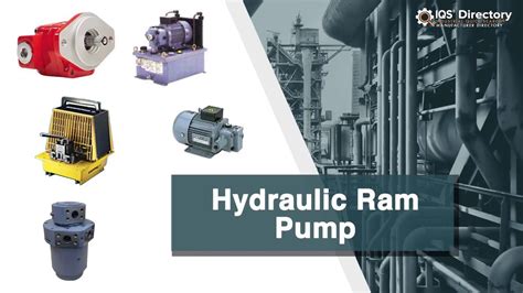 Hydraulic Ram Pump Manufacturers Youtube