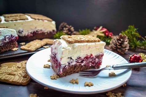 Kirsch Spekulatius Kuchen Vom Blech Kochen Aus Liebe