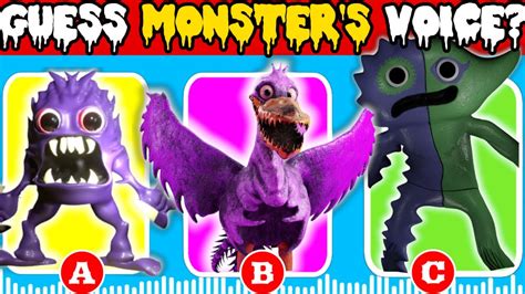 Guess The Monster S Voice Garten Of Banban Monster Opila