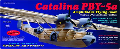 Guillow's PBY-5A Catalina Model Kit