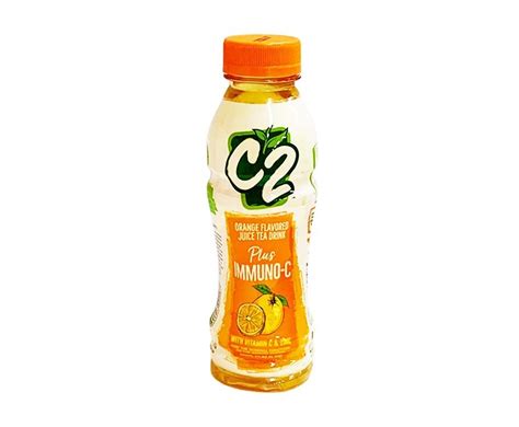 C2 Plus Immuno C Orange Flavored Juice Tea Drink 350ml