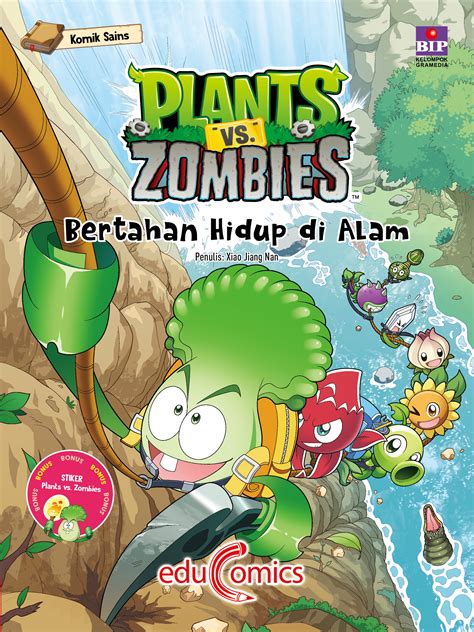 Educomics Plants Vs Zombies Bertahan Hidup Di Alam