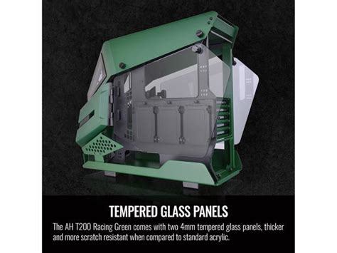 Thermaltake Ah T Ca R Scwn Racing Green Computer Case